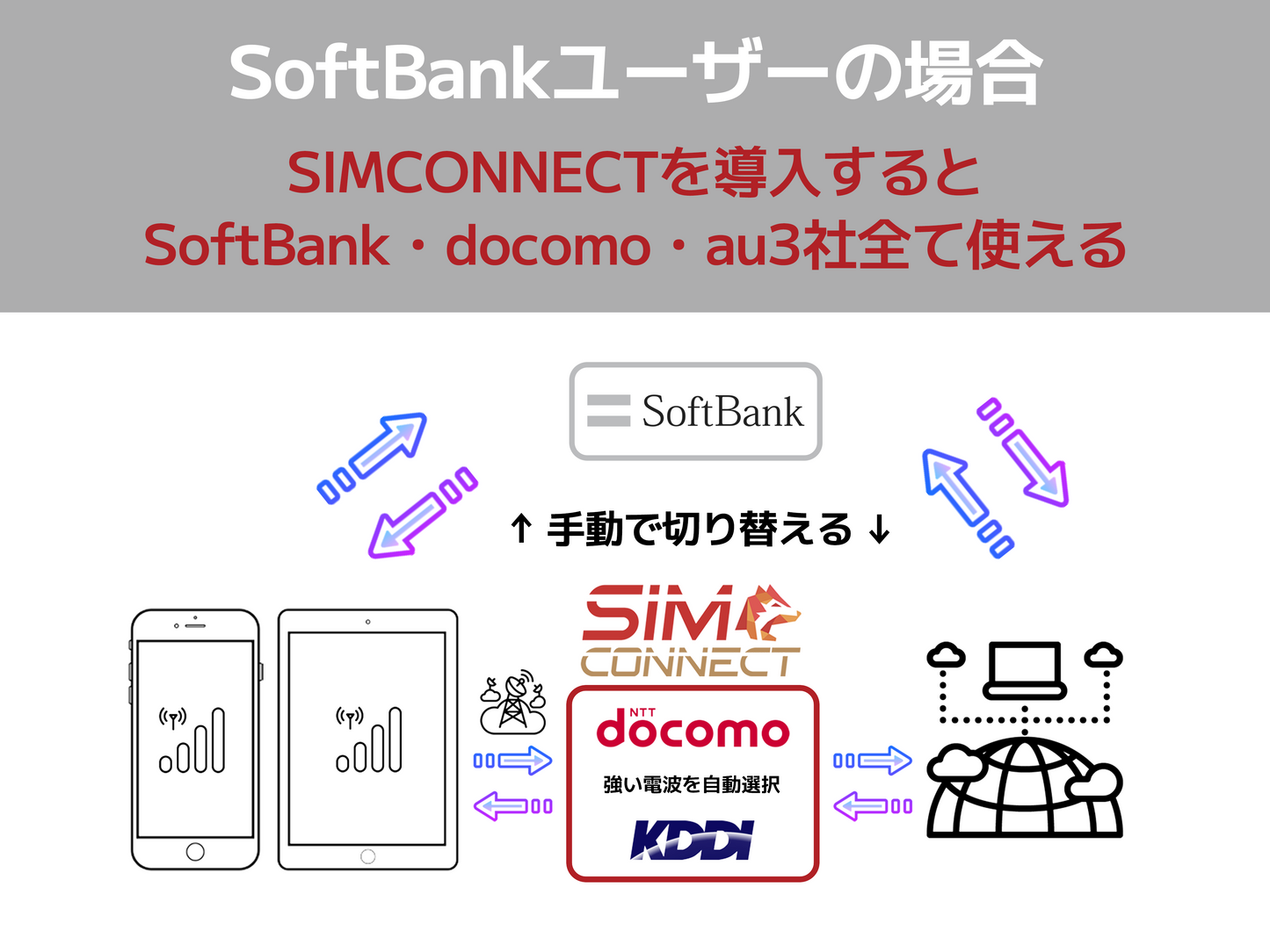 SIMCONNECTライトプラン（1GB）